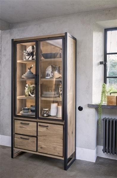 Henders & Hazel Metalo dressoir 140 cm - 1-deur + 2-laden Dressoir