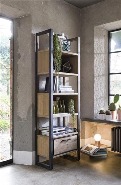 Henders & Hazel Metalo dressoir 140 cm - 1-deur + 2-laden Dressoir