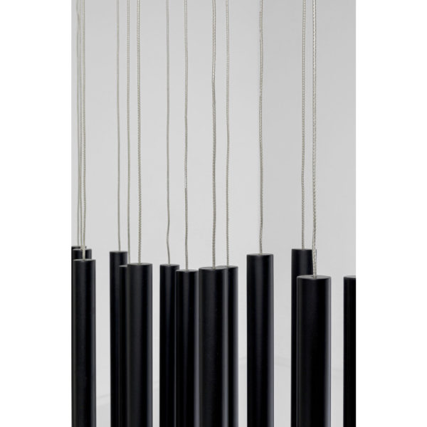 Pendant Lamp Living Vegas Schwarz Matt LED 120cm Kare Design  53666