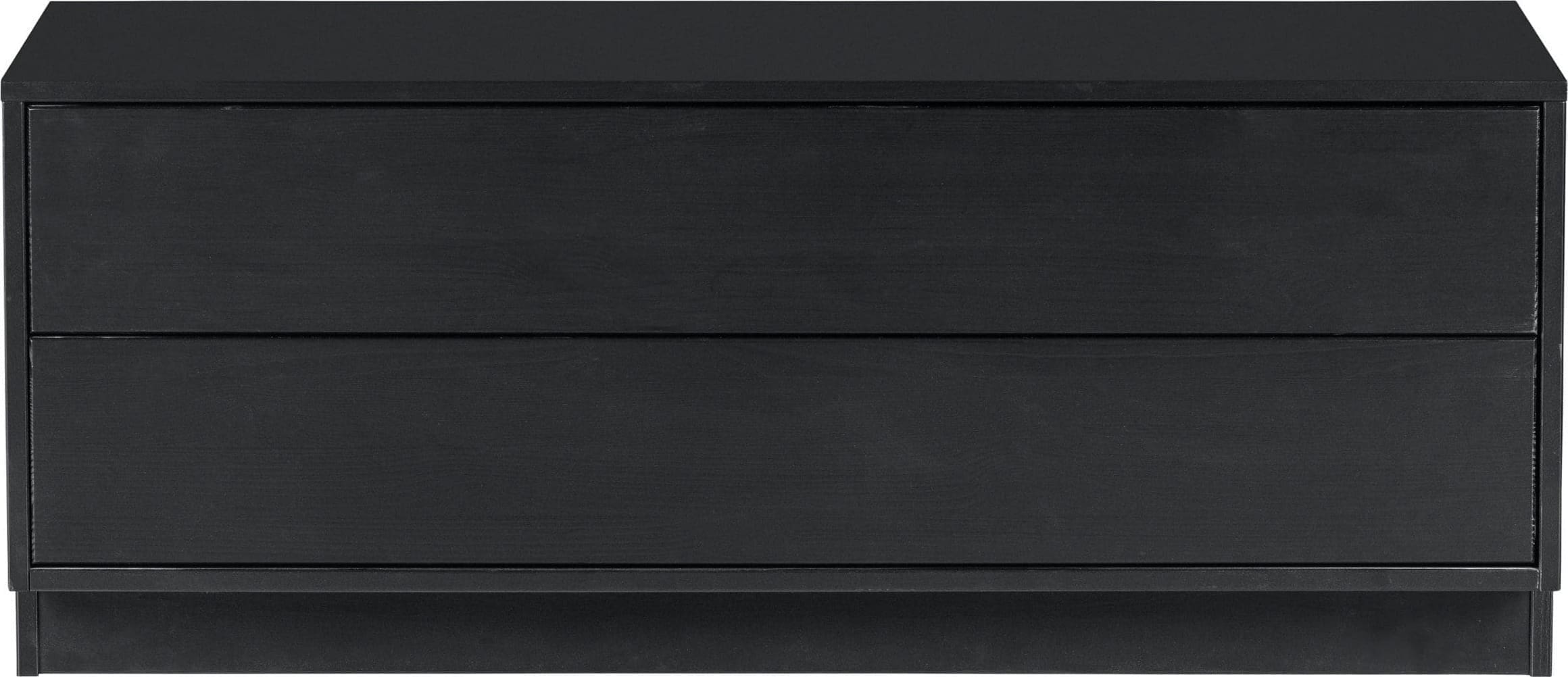 WOOOD Exclusive Finca Tv Meubel 100cm Grenen Zwart Zwart Kast