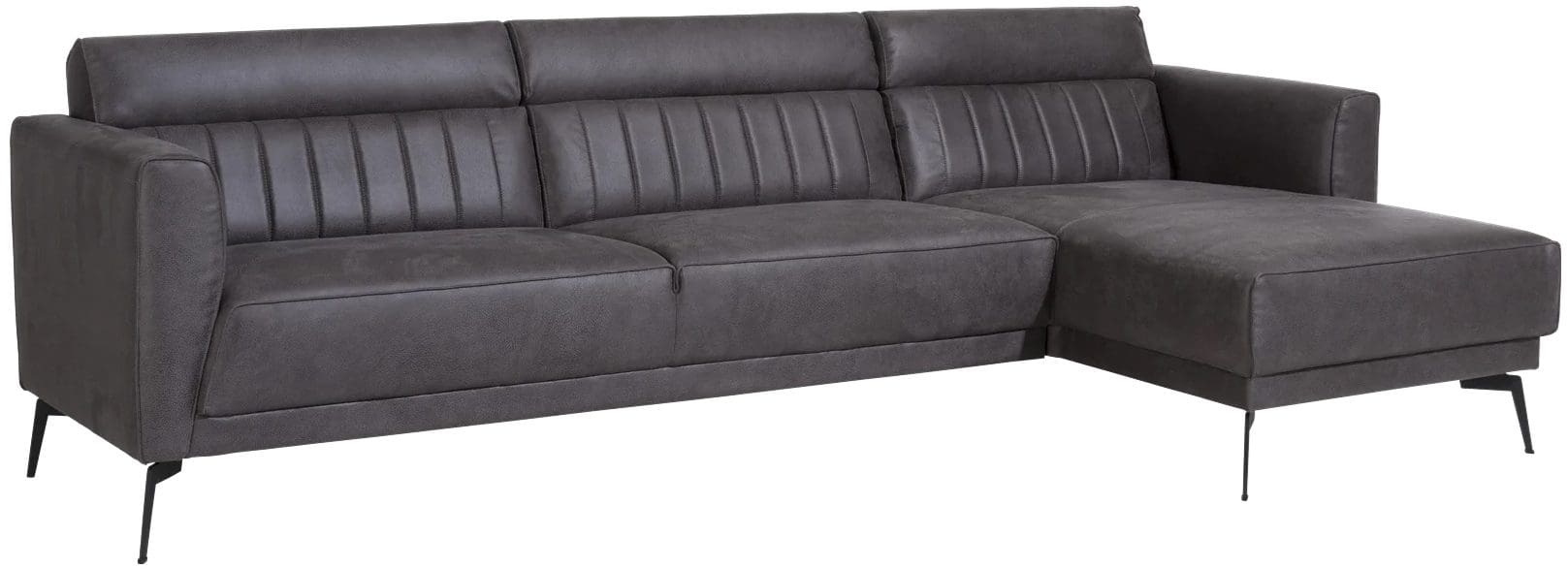 Fiskardo 2.5 zitsbank + longchair - rechts