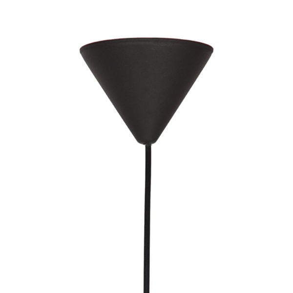 LABEL51 Hanglamp Twist - Zwart - Vlas - 55 cm Zwart Hanglamp