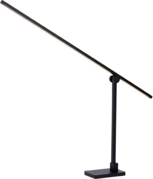 Agena bureaulamp led dimb. 1x15w 2700k - zwart Lucide Bureaulamp 23650/12/30