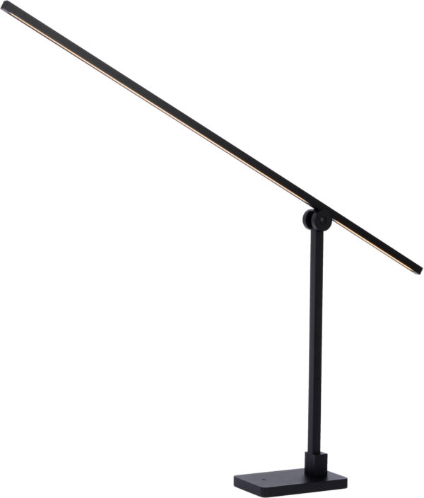 Agena bureaulamp led dimb. 1x15w 2700k - zwart Lucide Bureaulamp 23650/12/30