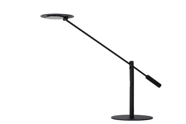 Anselmo bureaulamp Ã¸ 25 cm led dimb. 1x9w 3000k - zwart Lucide Bureaulamp 19666/09/30
