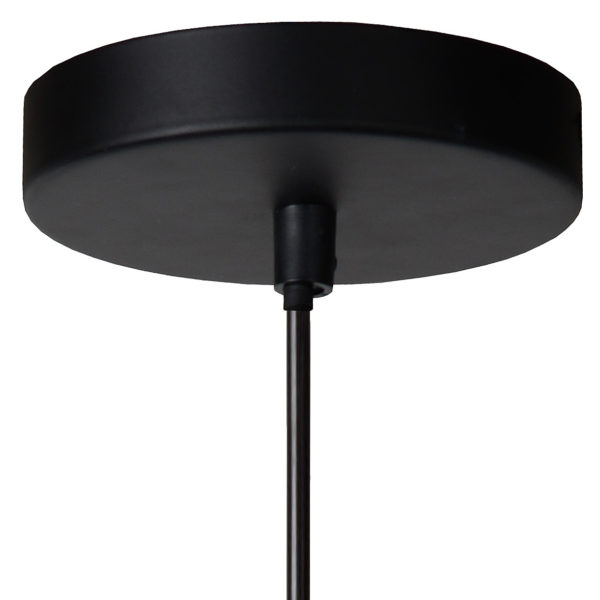 Galla hanglamp Ã¸ 25 cm 1xe27 - zwart Lucide Hanglamp 43408/24/30