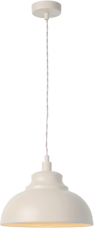 Isla hanglamp Ã¸ 29 cm 1xe14 - beige Lucide Hanglamp 34400/29/38
