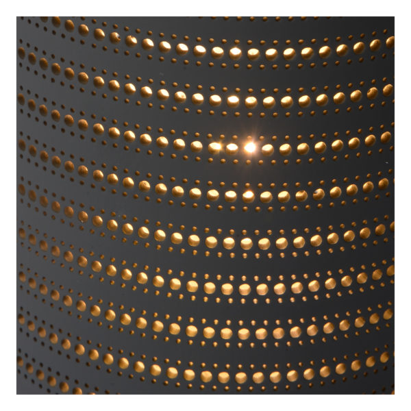 Jamila tafellamp Ã¸ 15,5 cm 1xe14 - grijs Lucide Tafellamp 13526/01/36
