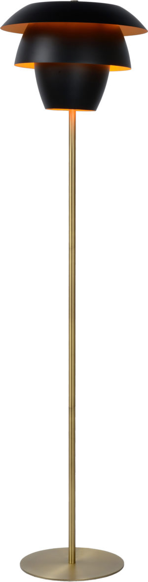 Jericho vloerlamp Ã¸ 38 cm 1xe27 - mat goud / messing Lucide Vloerlamp 05729/01/30