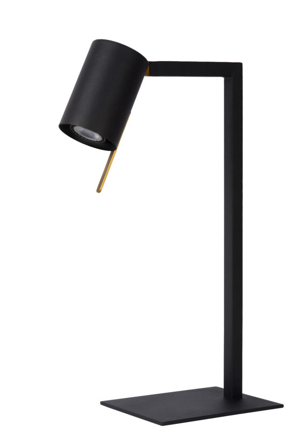 Lesley bureaulamp 1xgu10 - zwart Lucide Bureaulamp 03525/01/30
