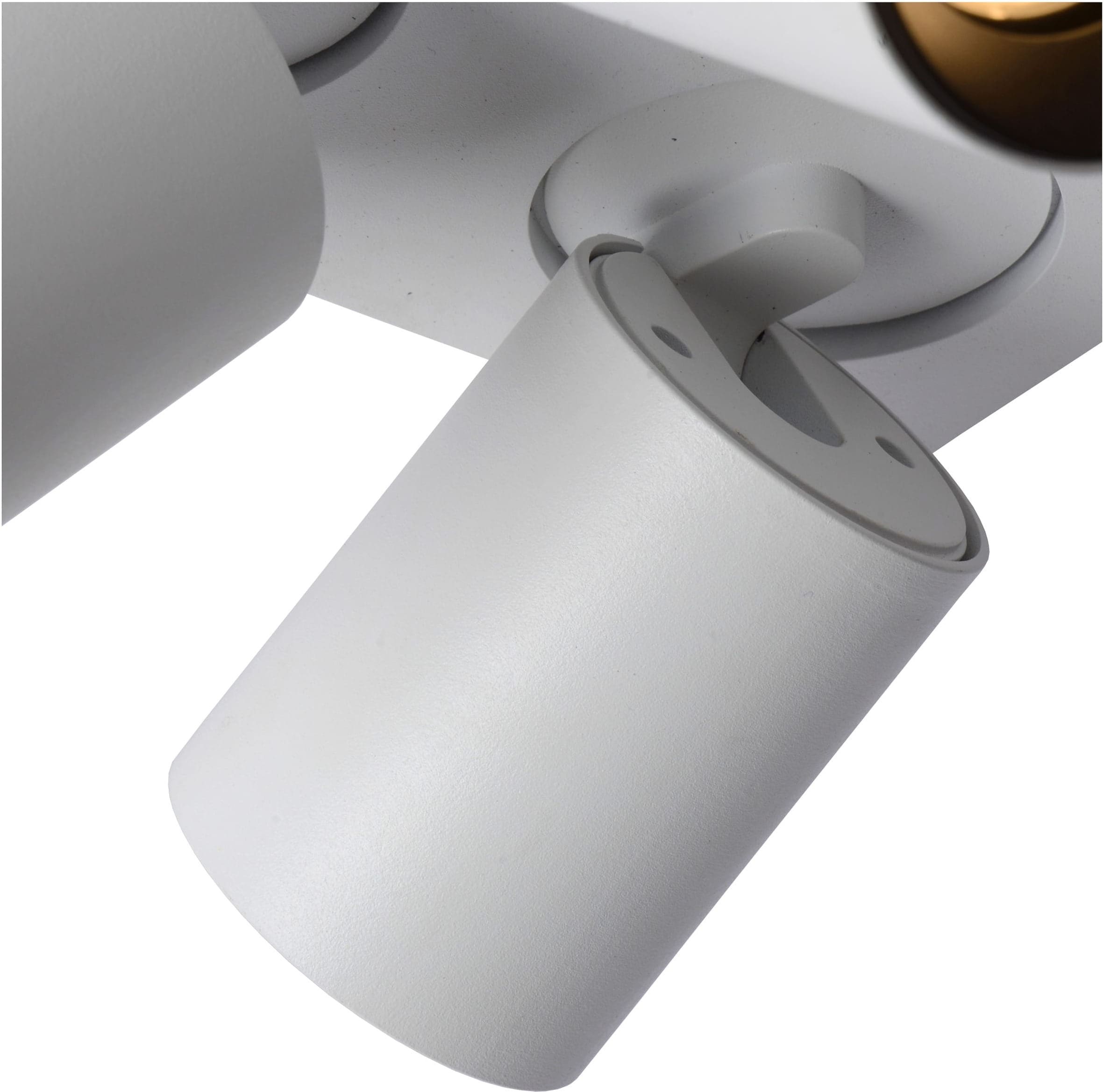 Nigel Plafondspot Led Dim To Warm GU10 4x5w 2200k/3000k - Wit Lucide Plafondlamp 09929/20/31
