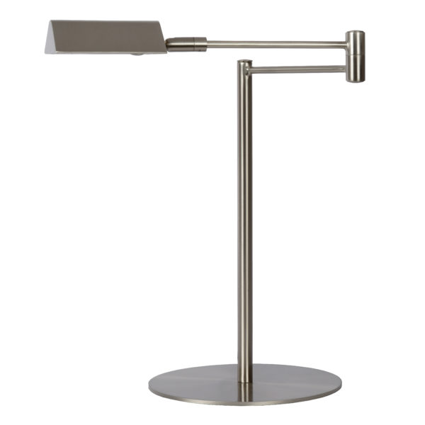 Nuvola bureaulamp Ã¸ 20 cm led dimb. 1x9w 3000k mat - mat chroom Lucide Bureaulamp 19665/09/12
