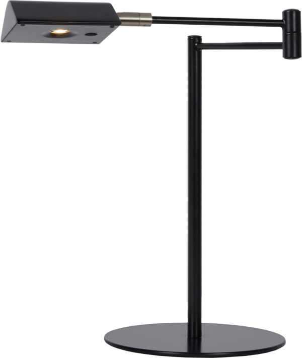 Nuvola bureaulamp Ã¸ 20 cm led dimb. 1x9w 3000k - zwart Lucide Bureaulamp 19665/09/30