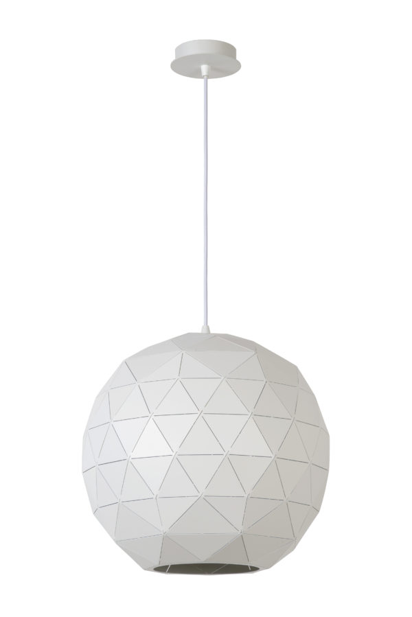 Otona hanglamp Ã¸ 40 cm 1xe27 - wit Lucide Hanglamp 21409/40/31