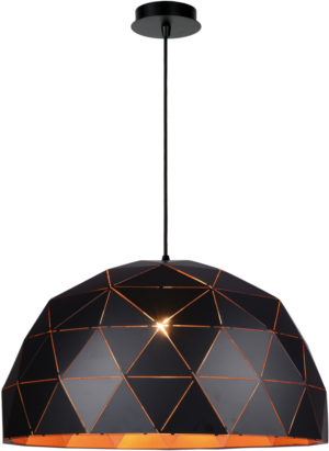 Otona hanglamp Ã¸ 60 cm 3xe27 - zwart Lucide Hanglamp 21409/60/30