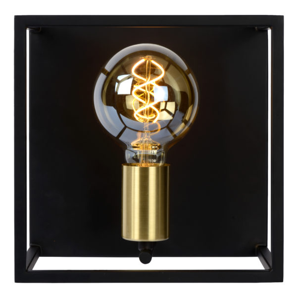 Ruben wandlamp 1xe27 - mat goud / messing Lucide Wandlamp 00224/01/30