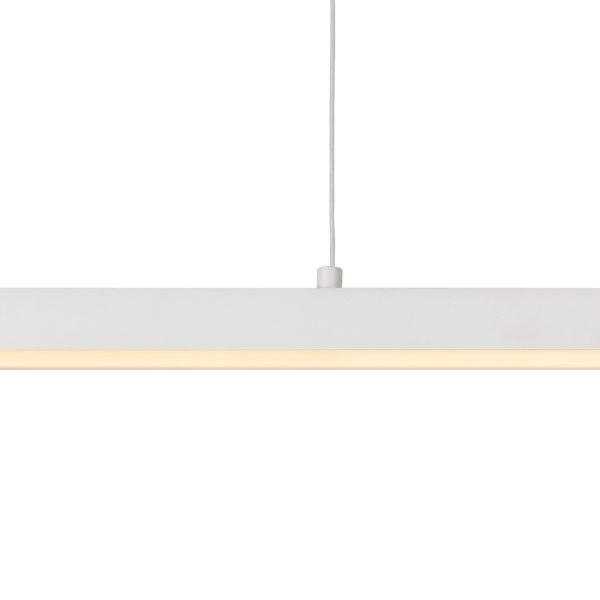 Sigma hanglamp led dimb. 1x31w 2700k - wit Lucide Hanglamp 23460/30/31