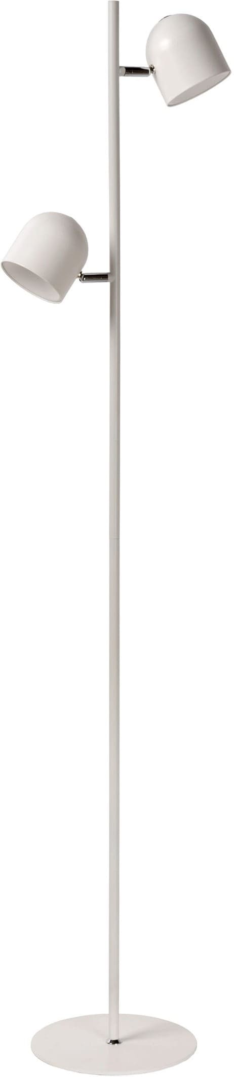 Skanska Vloerlamp Led Dimb. 2x5w 3000k - Wit Lucide Vloerlamp 03703/10/31
