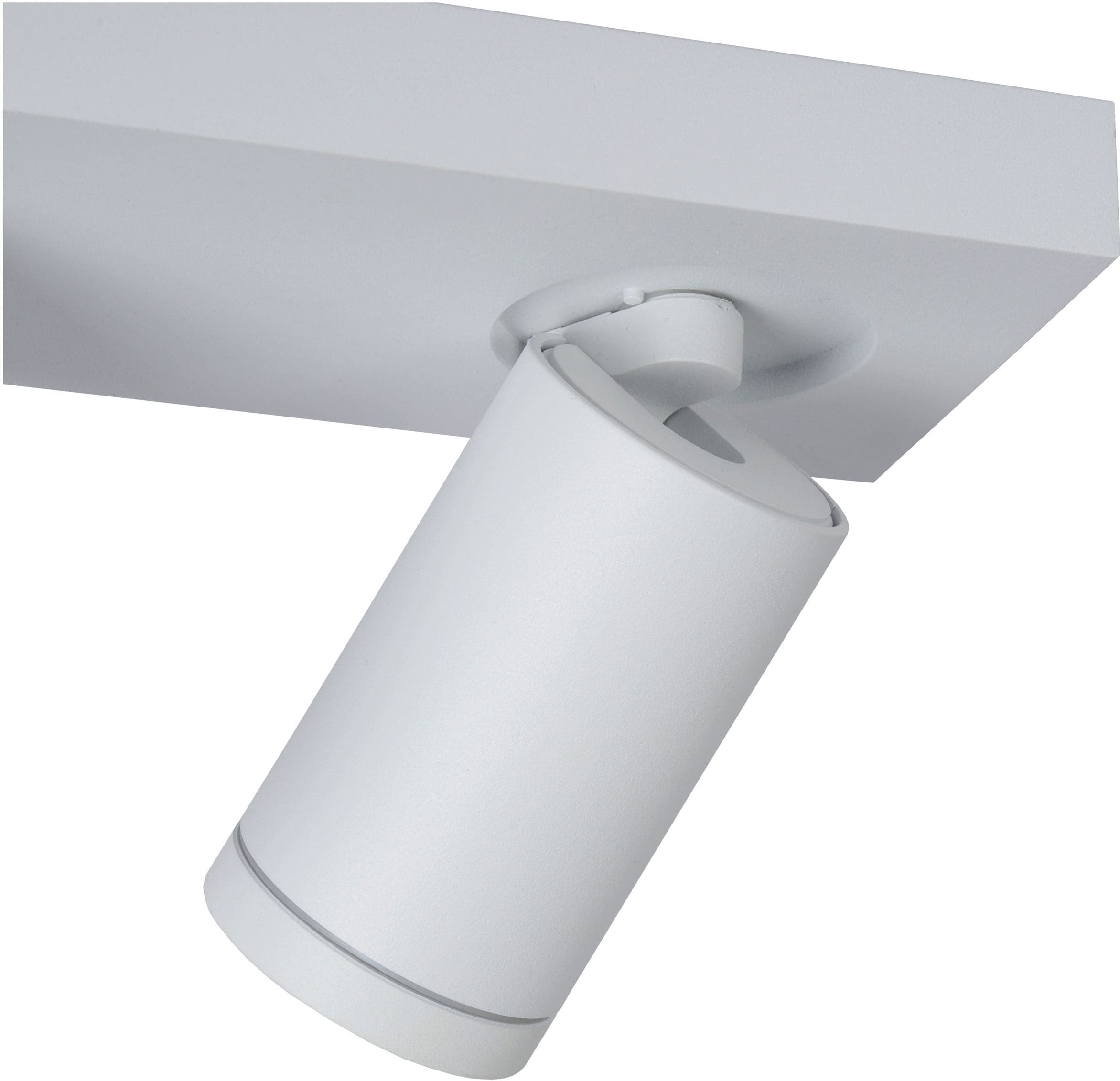 Taylor Plafondspot Badkamer Led Dim To Warm GU10 3x5w 2200k/3000k IP44 - Wit Lucide Plafondlamp 09930/15/31