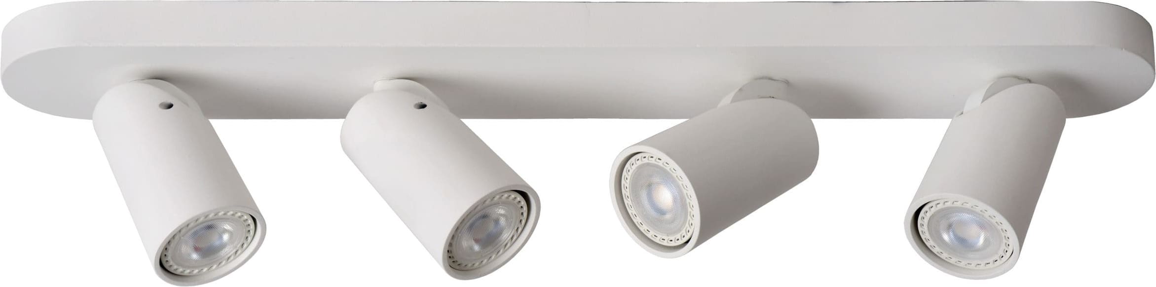 Xyrus Plafondspot Led Dim To Warm GU10 4x5w 2200k/3000k - Wit Lucide Plafondlamp 23954/21/31