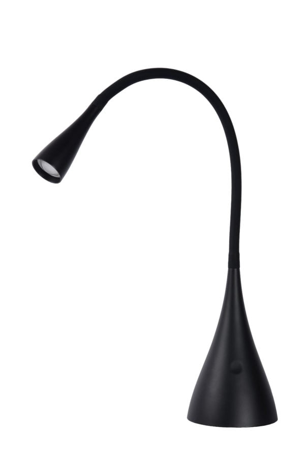 Zozy bureaulamp Ã¸ 11,2 cm led dimb. 1x4w 3000k 3 stepdim - zwart Lucide Bureaulamp 18656/03/30