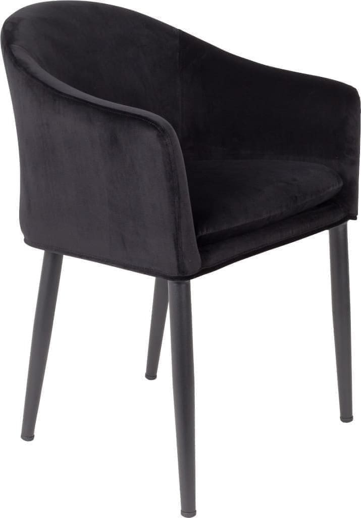 Armstoel Catelyn Black Zuiver Armstoel ZVR1200161