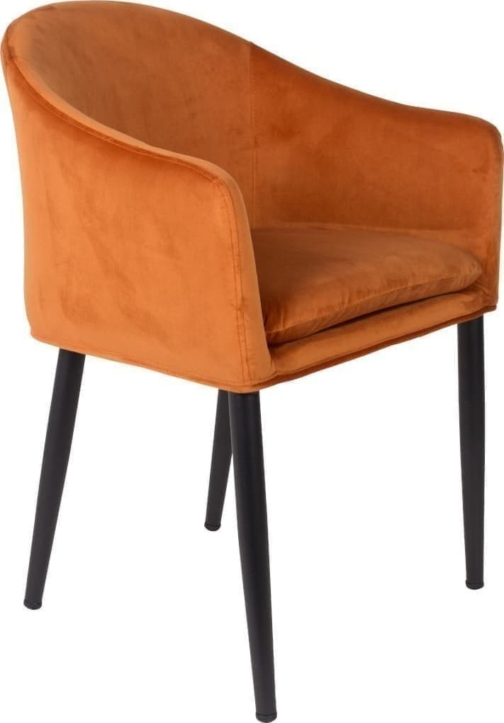 Armstoel Catelyn Orange Zuiver Armstoel ZVR1200160