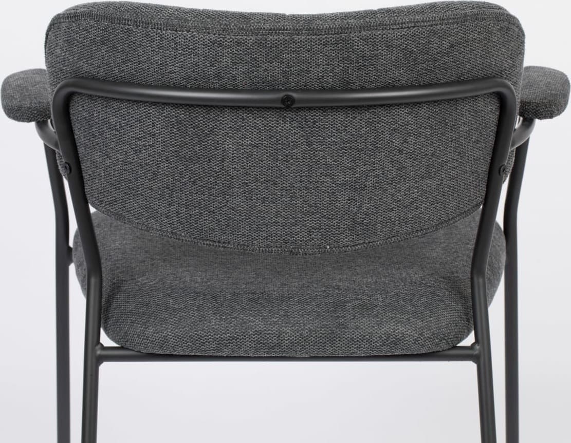 Armstoel Jolien Black/Dark Grey Zuiver Armstoel ZVR1200218