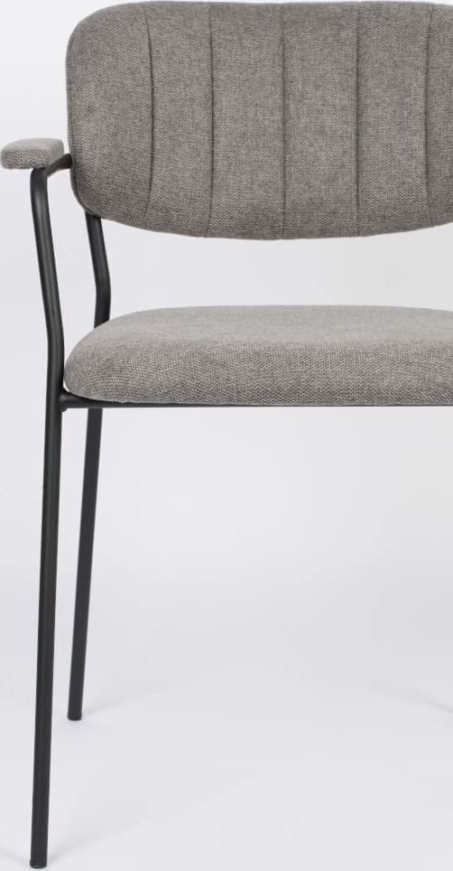 Armstoel Jolien Black/Grey Zuiver Armstoel ZVR1200219
