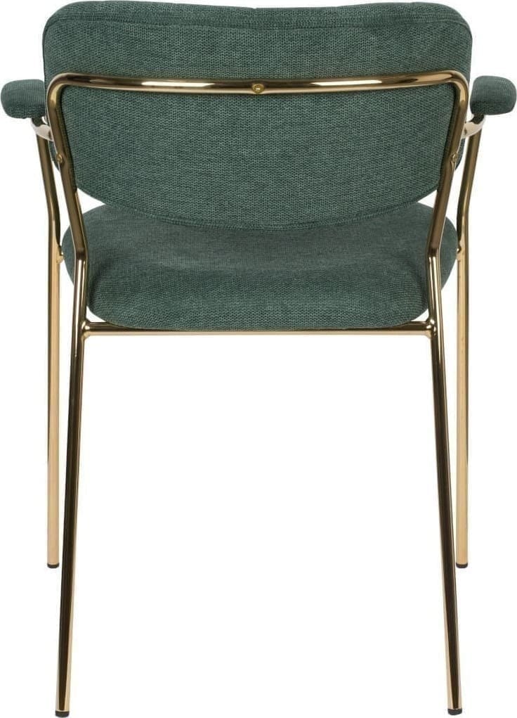Armstoel Jolien - Gold/Dark Green - Afbeelding 14