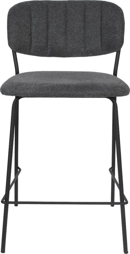 Barstoel Jolien Black/Dark Grey Zuiver Barstoel ZVR1500089