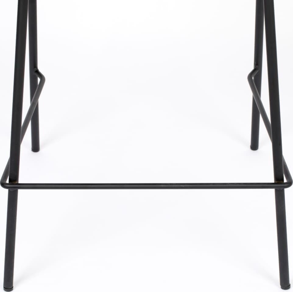 Barstoel Jolien Black/Dark Grey Zuiver Barstoel ZVR1500089