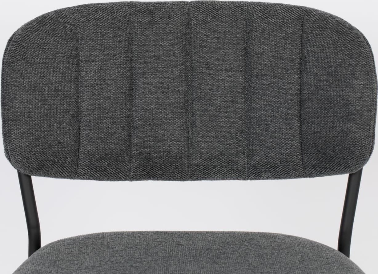 Barstoel Jolien Black/Dark Grey Zuiver Barstoel ZVR1500089