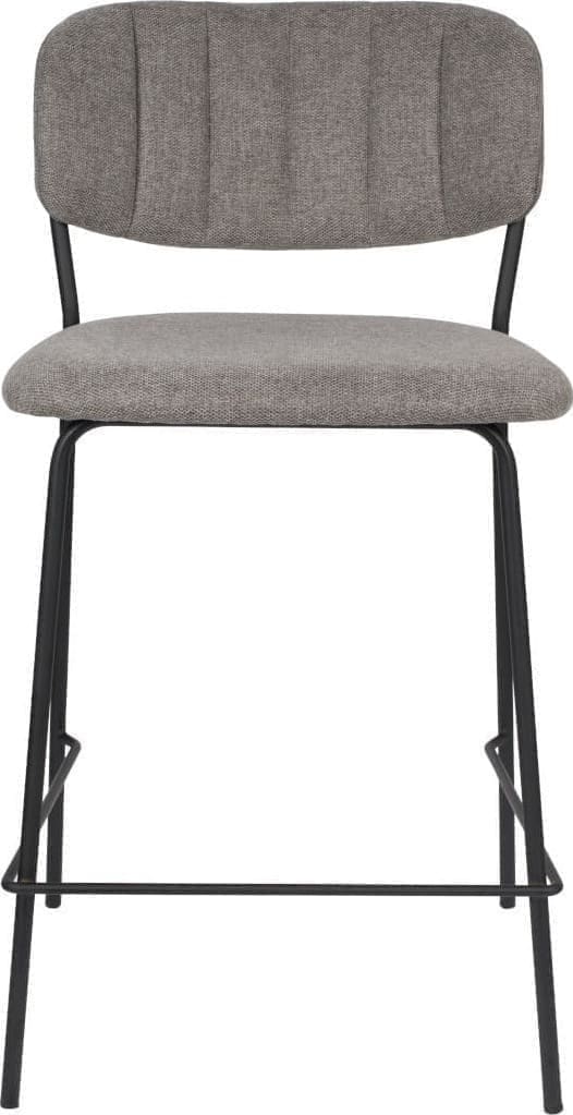 Barstoel Jolien Black/Grey Zuiver Barstoel ZVR1500090