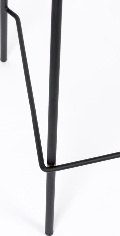 Barstoel Jolien Black/Grey Zuiver Barstoel ZVR1500090