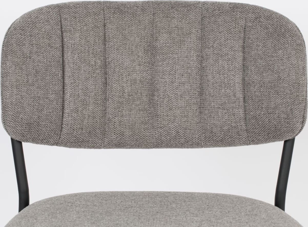Barstoel Jolien Black/Grey Zuiver Barstoel ZVR1500090