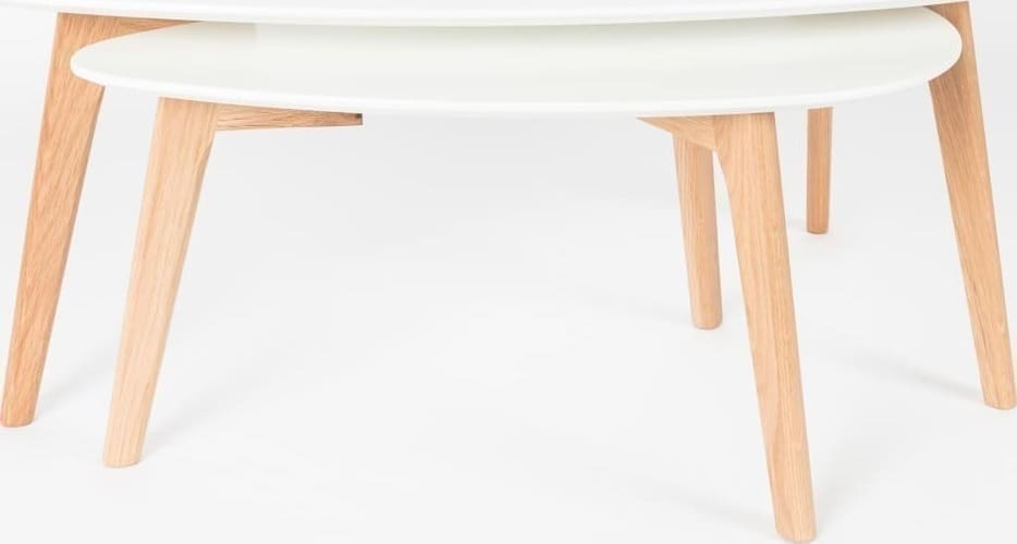 Bijzettafel Drop Set Of 2 Zuiver Bijzettafel ZVR2300068