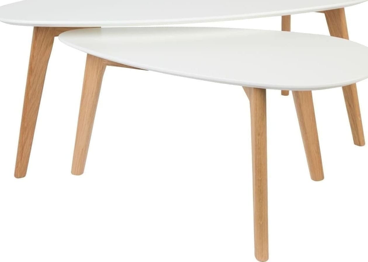Bijzettafel Drop Set Of 2 Zuiver Bijzettafel ZVR2300068
