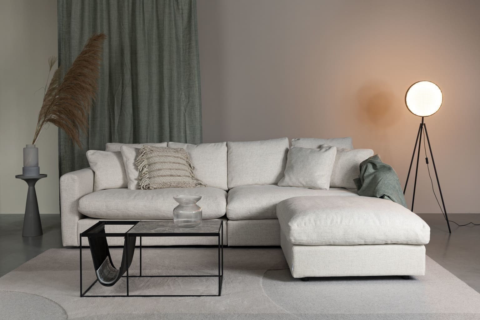 Hocker Sense Cream Zuiver ZVR3300051