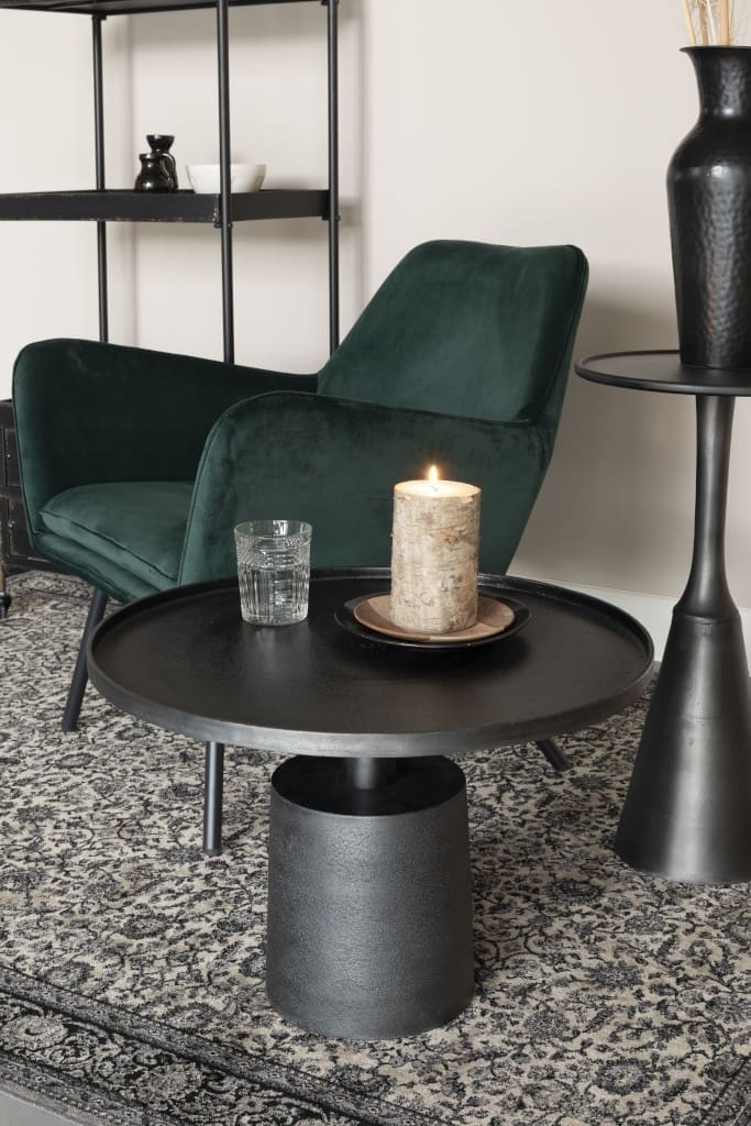 Salontafel Mason Antique Black Zuiver Salontafel ZVR2300253
