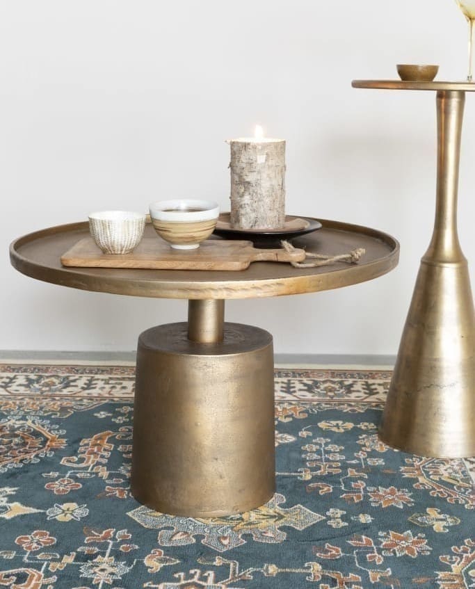 Salontafel Mason Antique Brass Zuiver Salontafel ZVR2300252