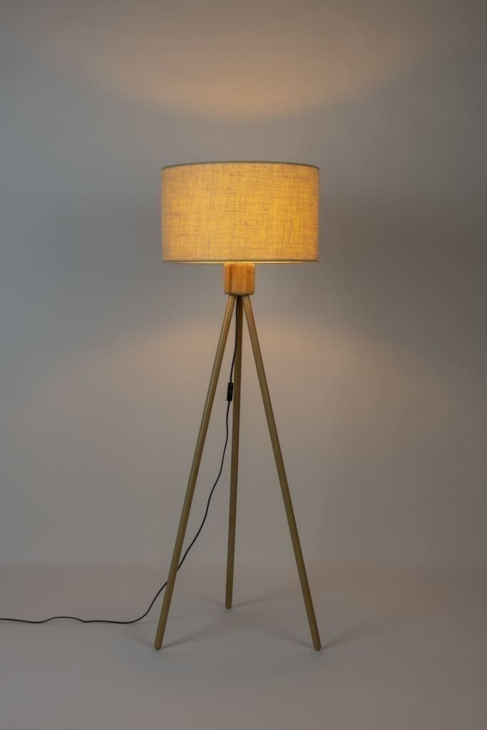Vloerlamp Fan Bamboo Zuiver ZVR5100124