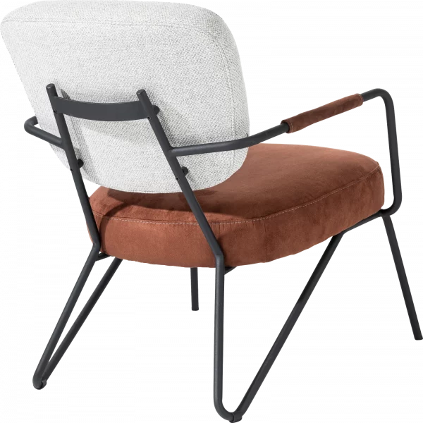 Xooon June fauteuil - frame off black + pocketvering Fauteuil