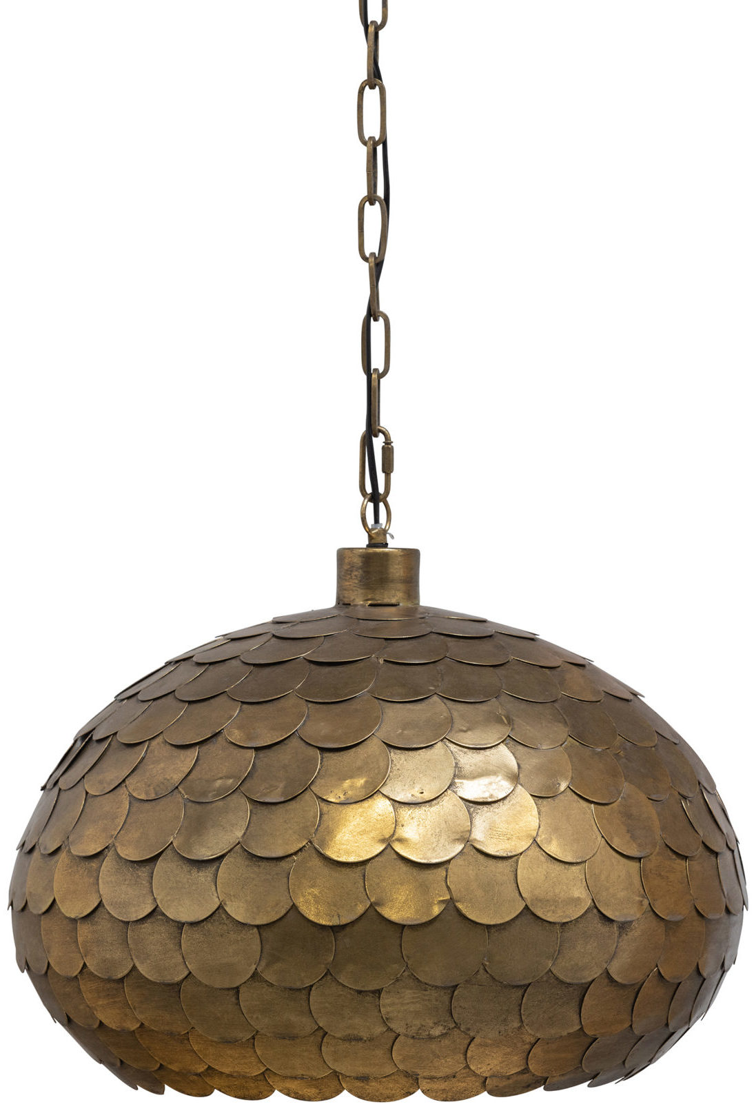 BePureHome Shill Hanglamp - Metaal - Antique Brass - 160x50x50