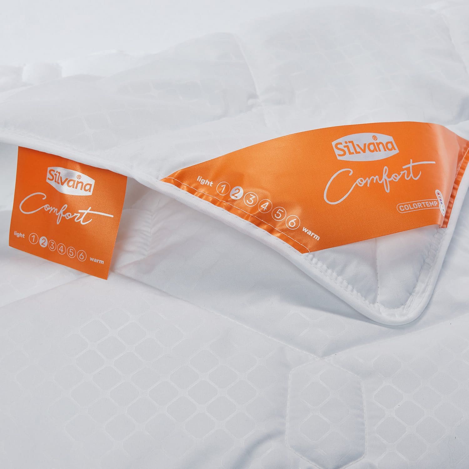 Dekbed Silvana Comfort Light Oranje - 240x220