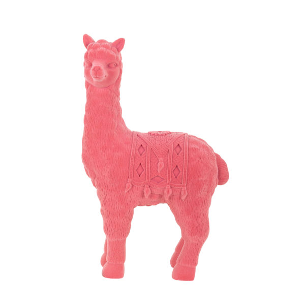 Richmond Interiors Deco object Alpaca (Pink) Roze Woonaccessoire