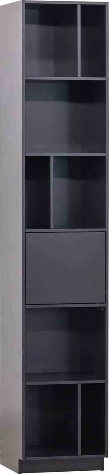 WOOOD Exclusive Finca Open Vakkenkast 40cm Zwart Zwart Kast
