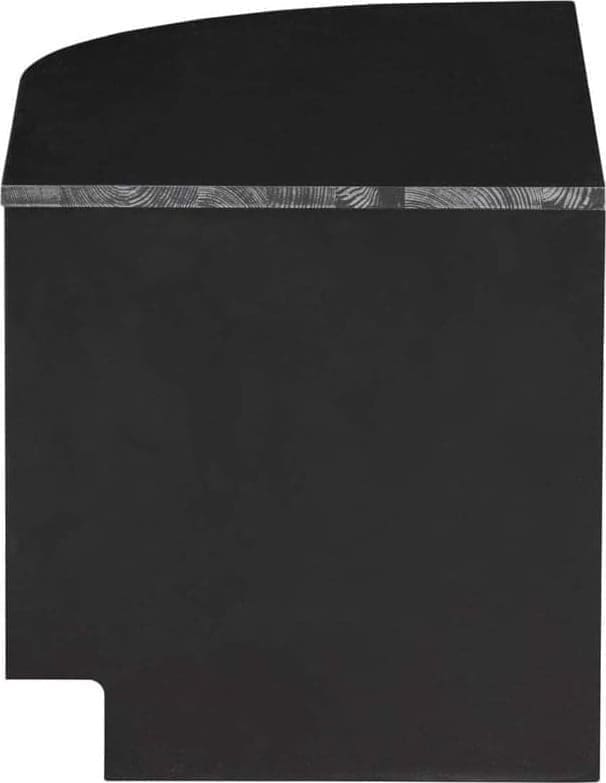 WOOOD Exclusive Finca Tv Meubel Rond Links 78cm Grenen Zwart Zwart Kast