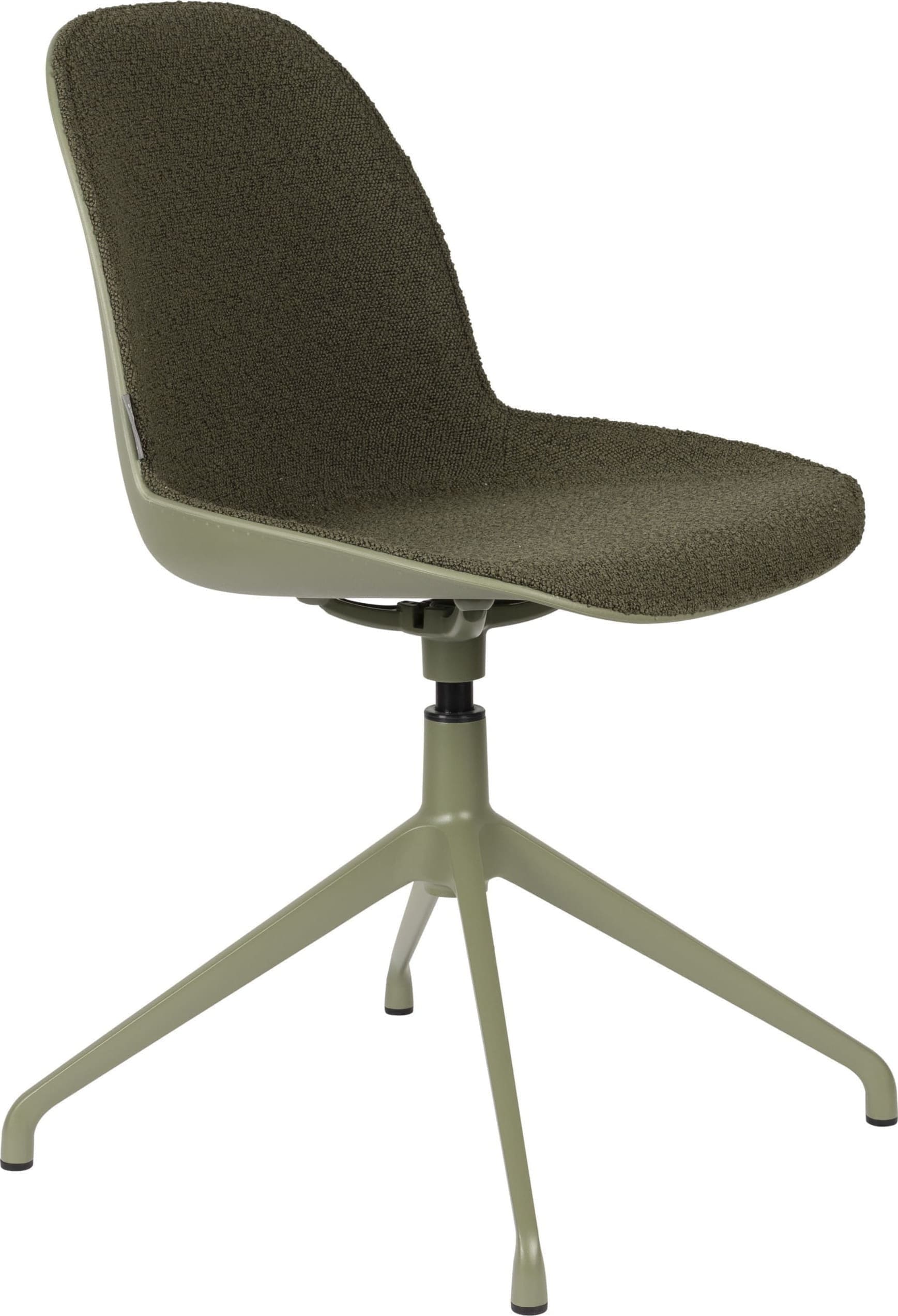 Eetkamerstoel Albert Kuip Swivel Green Zuiver ZVR1100503