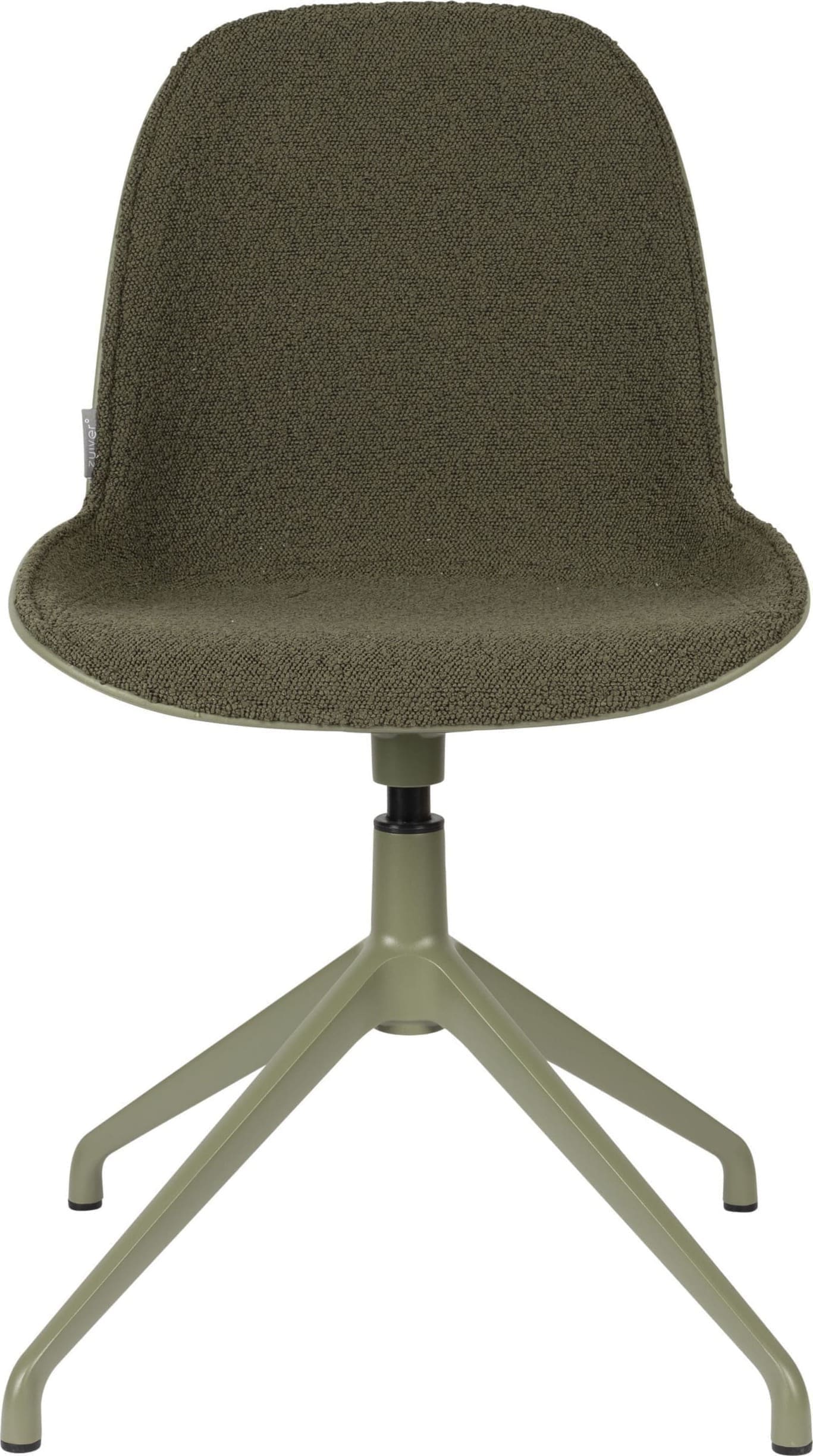 Eetkamerstoel Albert Kuip Swivel Green Zuiver ZVR1100503